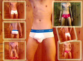 Vorschaubild vom Privatporno mit dem Titel "sexy und getragene Boxershorts"